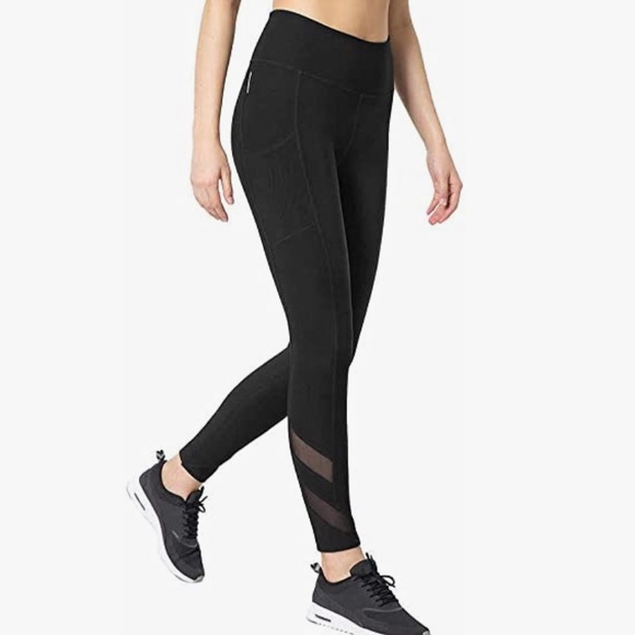 🍓 2 for $13 MONDETTA Black Leggings Size Small - Picture 1 of 9